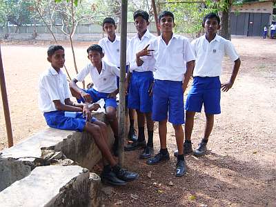 Boys during recess period